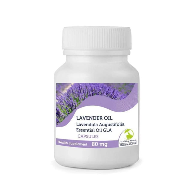 Lavender Oil Capsules — Healthy Mood